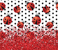 POLKA DOT LADY BUG TUMBLER