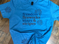 FREEDOM FIREWORKS T-SHIRT