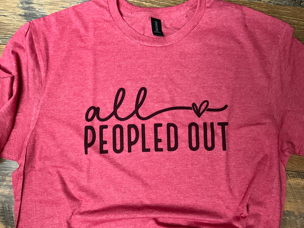 ALL PEOPLED OUT T-SHIRT
