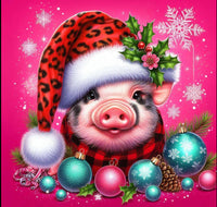 CHRISTMAS PIG TUMBLER