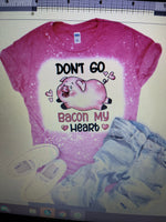 BACON MY HEART T-SHIRT