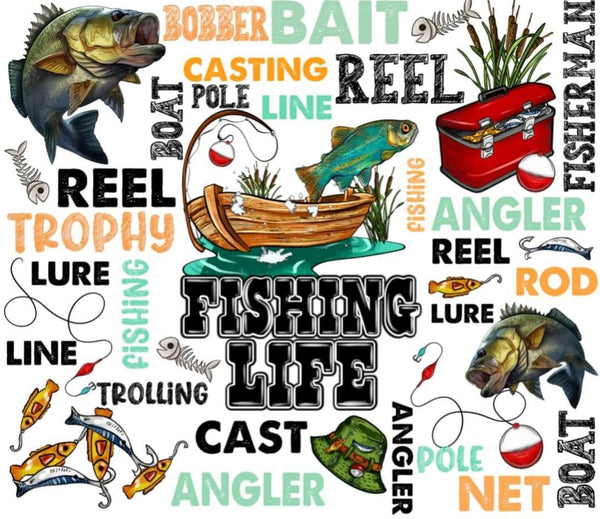 FISHING LIFE TUMBLER