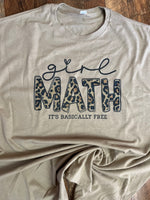 GIRL MATH T-SHIRT