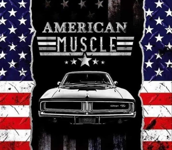 AMERICAN MUSCLE TUMBLER