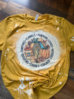 CAMPFIRES FLANNELS PUMPKINS T-SHIRT