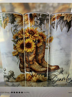 COWBOY BOOTS TUMBLER