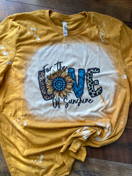 FOR THE LOVE SUNSHINE T-SHIRT