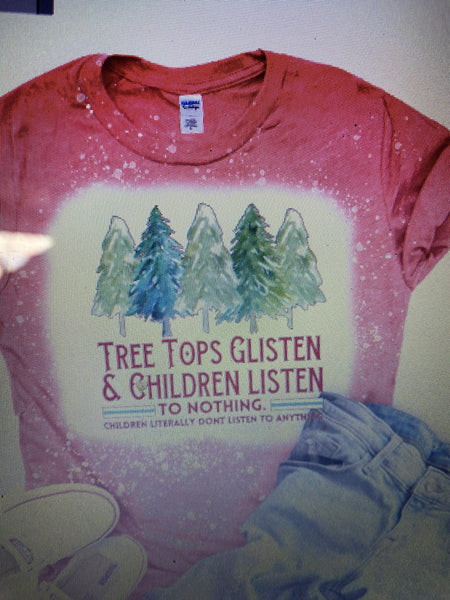 TREE TOPS GLISTEN T-SHIRT