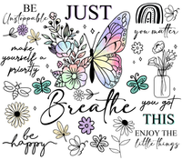 JUST BREATHE TUMBLER