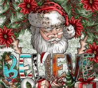 BELIEVE WITH SANTA TUMBLER