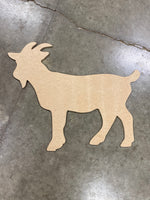 GOAT DOOR HANGER BLANK NO STENCIL