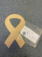 SURVIVOR RIBBON DOOR HANGER W/ STENCIL