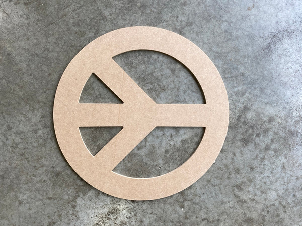 PEACE DOOR HANGER NO STENCIL